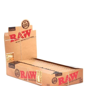 RAW 1 1-4 Size Classic Rolling Papers