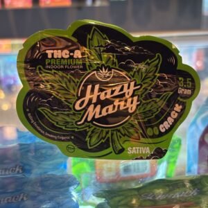 Hazy Mary Flower 3.5G Strain OG Crack Sativa