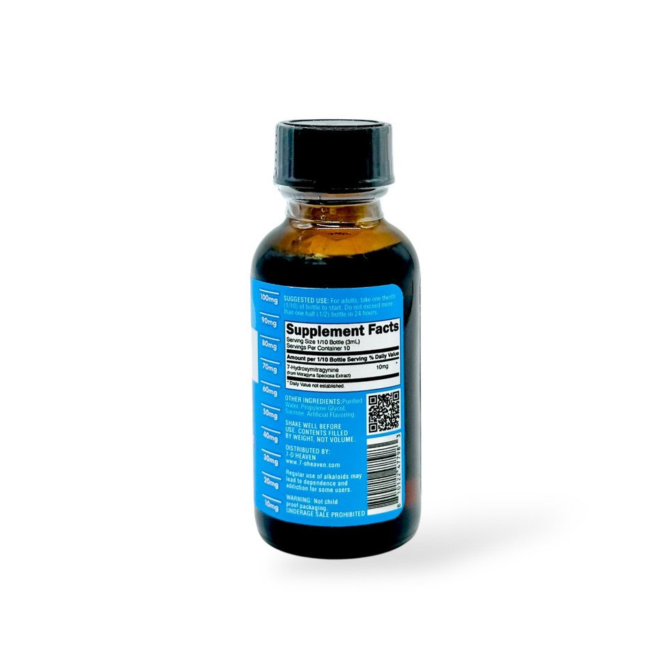7 O'Heaven 7-Oh 100mg Formula Shot Blue 30ml - Image 2