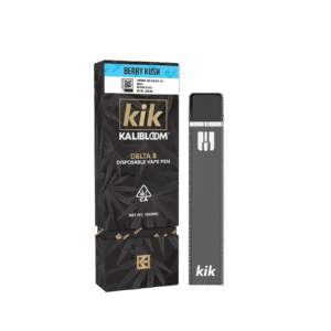 Kalibloom Kik Delta 8 THC Disposable Vape | 1 Gram | 1000MG |	Berry Kush - Indica