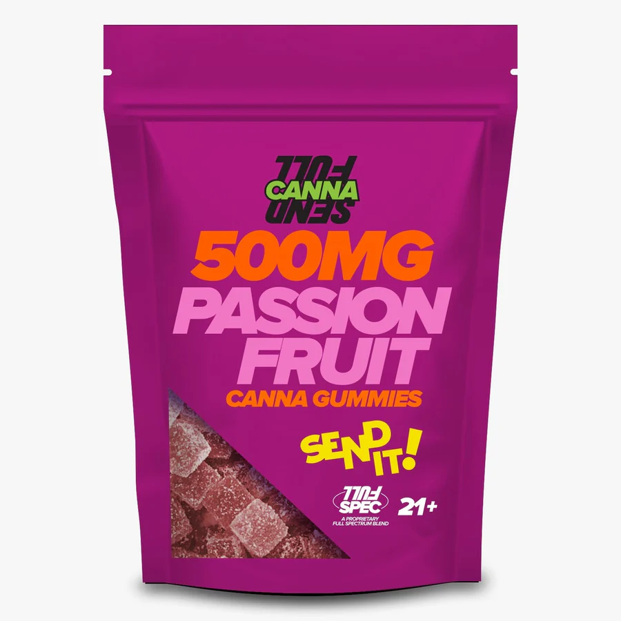 Fullsend Canna Gummies | Passion Fruit | 500mg