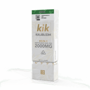 Kalibloom Kik Delta 8 THC Disposable Vape | 2 Gram | 2000MG |	Guava - Sativa
