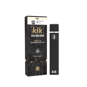 Kalibloom Kik Delta 8 THC Disposable Vape | 1 Gram | 1000MG | Girl Scout Cookies - Indica