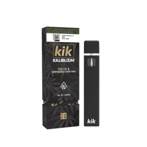 Kalibloom Kik Delta 8 THC Disposable Vape | 1 Gram | 1000MG | Green Crack - Sativa