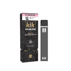 Kalibloom Kik Delta 8 THC Disposable Vape | 1 Gram | 1000MG | Ice Cream Cake - Indica