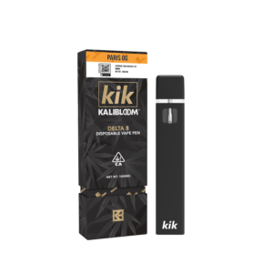 Kalibloom Kik Delta 8 THC Disposable Vape | 1 Gram | 1000MG | Paris OG - Indica