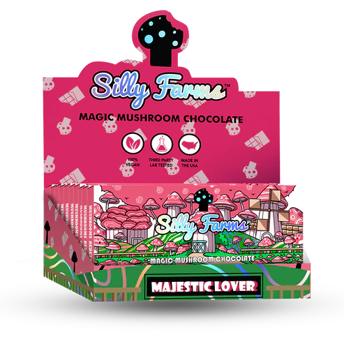 MAJESTIC LOVER Magic Mushroom Chocolate bar