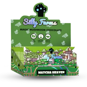 MATCHA HEAVEN Magic Mushroom Chocolate bar