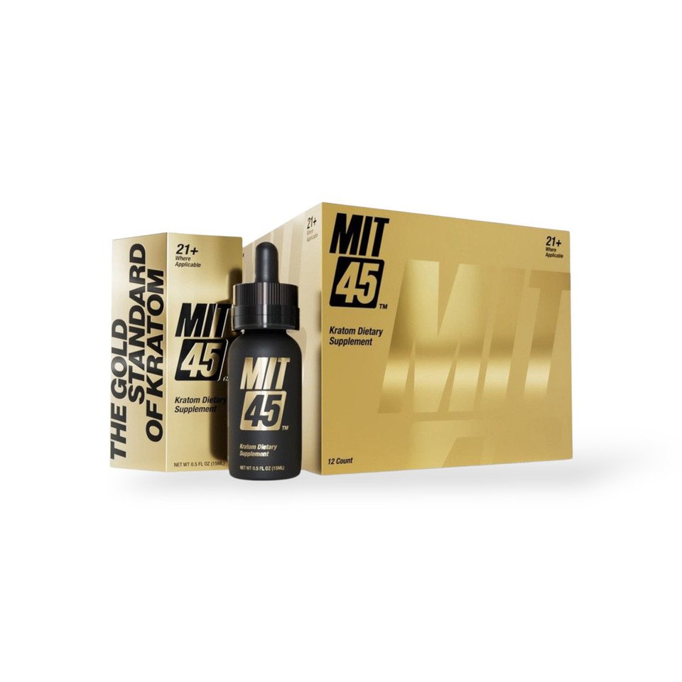MIT 45 Gold Liquid Kratom Extract Shot 15ml