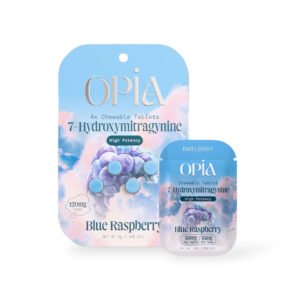 Opia 7-OH High Potency Chewable Tablets Blue Raspberry 30mg  (4ct)