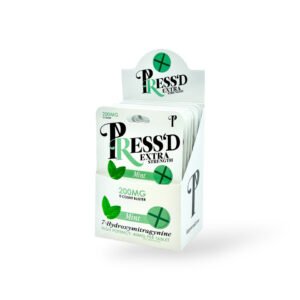 Press'D Kratom 7 Hydroxymitragynine Extra Strength Tablets Mint 40mg (5ct)
