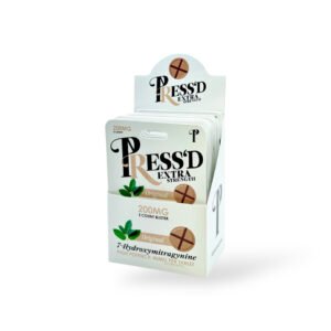 In StockPress'd Add to Wish List Press'D Kratom 7 Hydroxymitragynine Extra Strength Tablets Original 40mg (5ct)