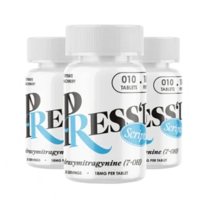 Press'd Script 7-Hydroxymitragynine 18mg Tablets – 10ct/Bottle