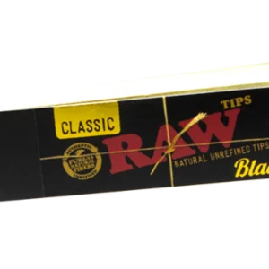 RAW - Classic Black Filter Tips 50ct