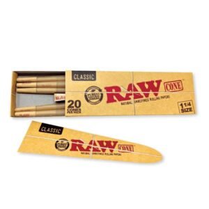 RAW Classic 1 1/4 Size Cones 20pk