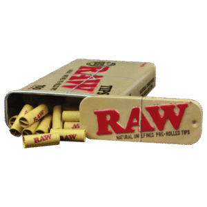 RAW Pre Rolled Tips | 100 Pack Tin