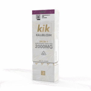 Kalibloom Kik Delta 8 THC Disposable Vape | 2 Gram | 2000MG |	Runtz - Hybrid