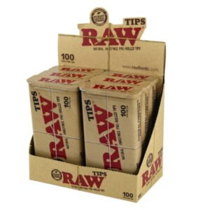RAW Pre Rolled Tips | 100 Pack Tin