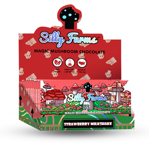STRAWBERRY MILKSHAKE Magic Mushroom Chocolate bar