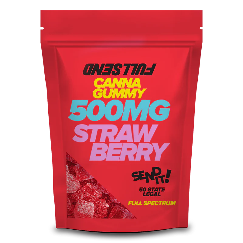 Fullsend Canna Gummies | Strawberry | 500mg
