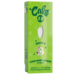 Cake Delta 8 Disposable 3G | 3.0 | Thin Mint Shake (Hybrid)