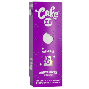 Cake Delta 8 Disposable 3G | 3.0 | White Rntz (Hybrid)