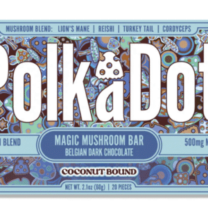 Polka Dot Coconut Bound Chocolate Bar
