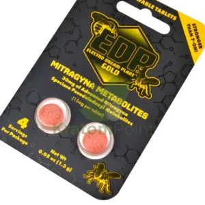 EDP 7OH 7-hydroxymitragynine Kratom Extract Tablets 20mg Per Tablet (2ct)
