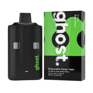Ghost Slide Piece Disposable Vape | 7g | Chem Dog – Hybrid