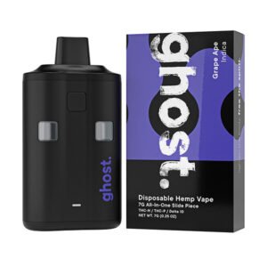 Ghost Slide Piece Disposable Vape | 7g | Grape Ape – Indica