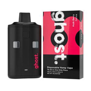 Ghost Slide Piece Disposable Vape | 7g | Hulk Berry – Sativa