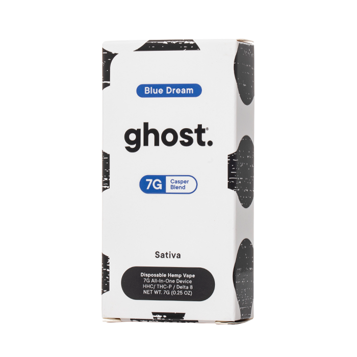 Ghost Casper Blend Disposable | 7g | Blue Dream (Sativa)