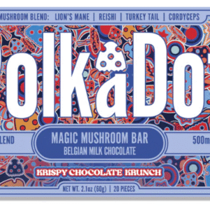 Polka Dot Krispy Chocolate Krunch Chocolate Bar