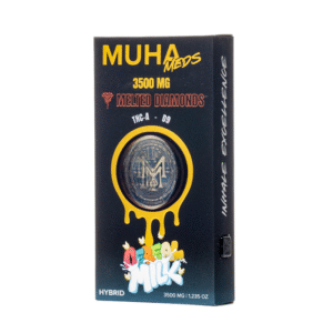 Muha Meds Melted Diamonds Disposable 3.5G | Cereal Milk (Hybrid)