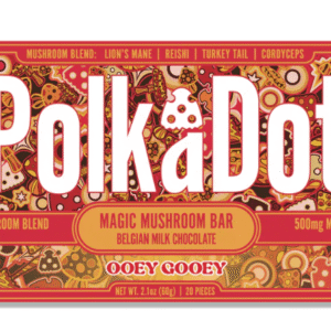 Polka Dot Ooey Gooey Chocolate Bar