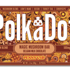 Polka Dot Penny Cup Chocolate Bar