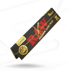 RAW Black Classic King Size Slim Rolling Papers