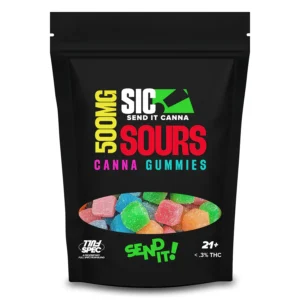 Fullsend Canna Gummies | SOUR MIXED FLAVORS | 500mg