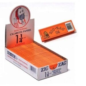 Zig-Zag SLOW BURNING 1 1/4 ORANGE PAPERS
