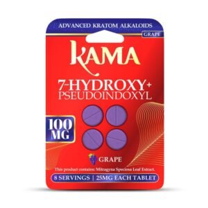Kratom Extract 7-Hydroxy + Pseudo Grape Tablet - 100MG