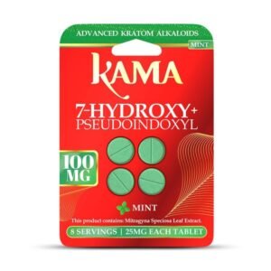 Kratom Extract 7-Hydroxy + Pseudo Mint Tablet - 100MG