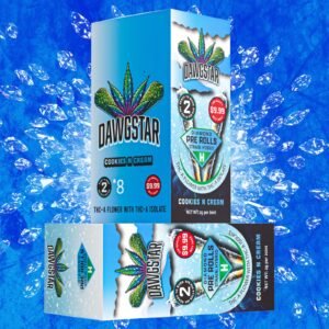 Dawgstar 2pk Preroll Cookies&Cream (Hybrid)