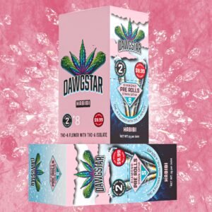 Dawgstar 2pk Preroll Habibi (Sativa)