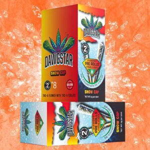 Dawgstar 2pk Preroll Snow Cap (Hybrid)