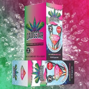 Dawgstar 2pk Preroll Watermelon Zkittlez (Indica)
