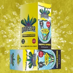 Dawgstar 2pk Preroll Pineapple Express (Sativa)