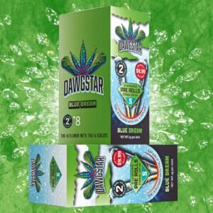 Dawgstar 2pk Preroll Blue Dream (Sativa)