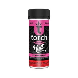 Torch Live Resin Hulk Gummies | 15,000mg | Strawberry